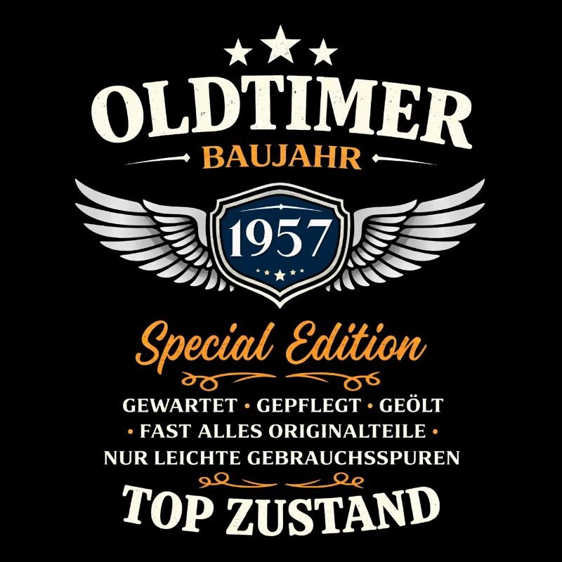 69. Geburtstag Geschenk Mann Oldtimer Vintage 1957