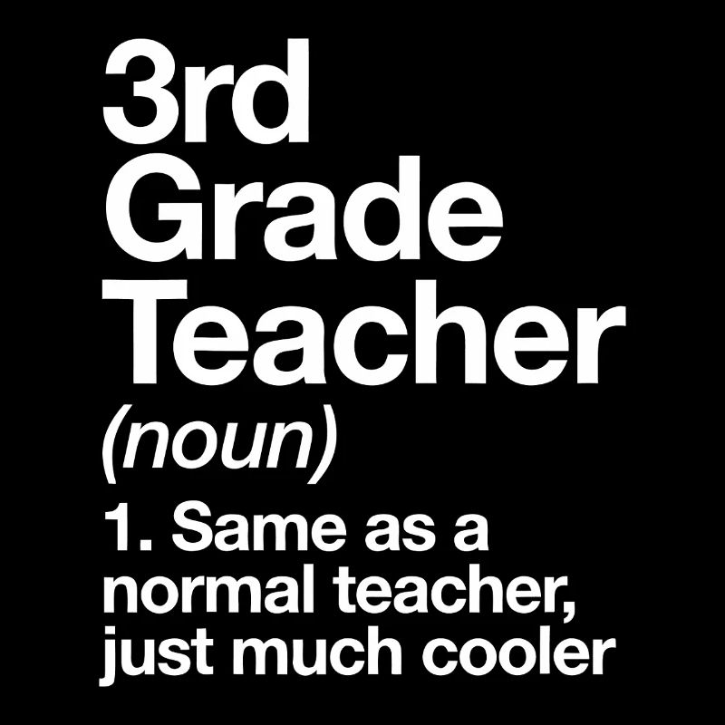 Professeur de 3e année Humour Tee