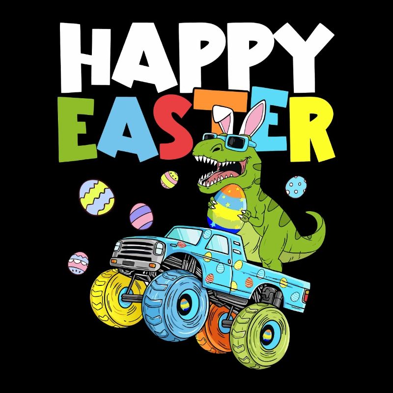 Dino-Oster-Monstertruck