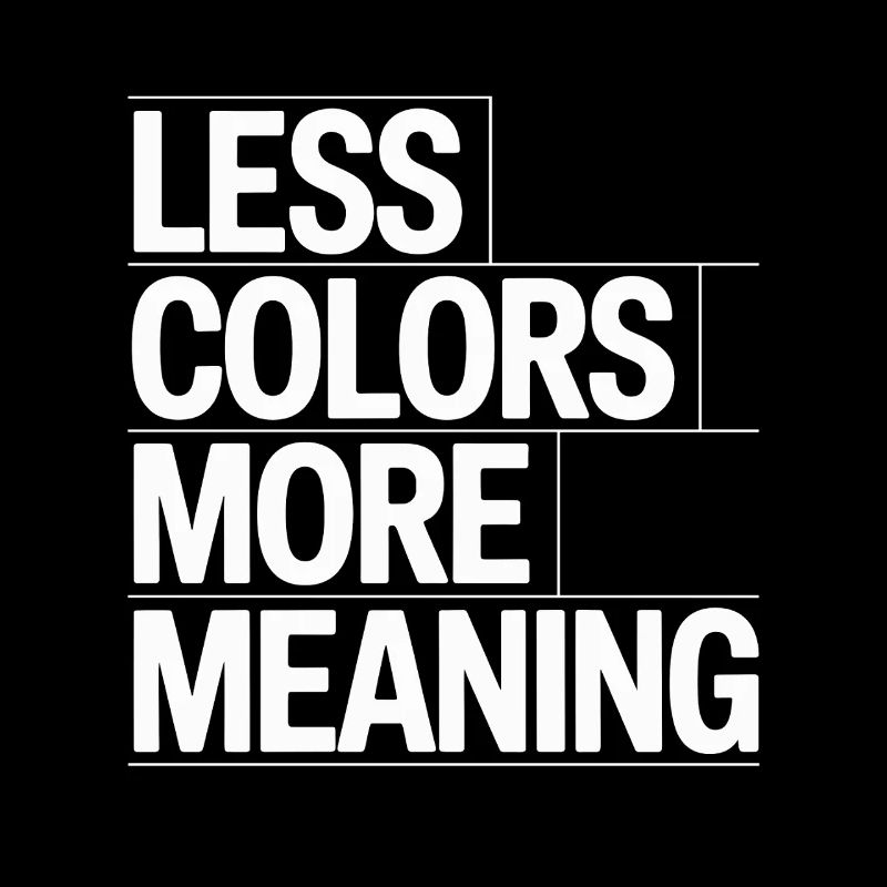 Designer de logos Moins de couleurs Plus créatif Designer