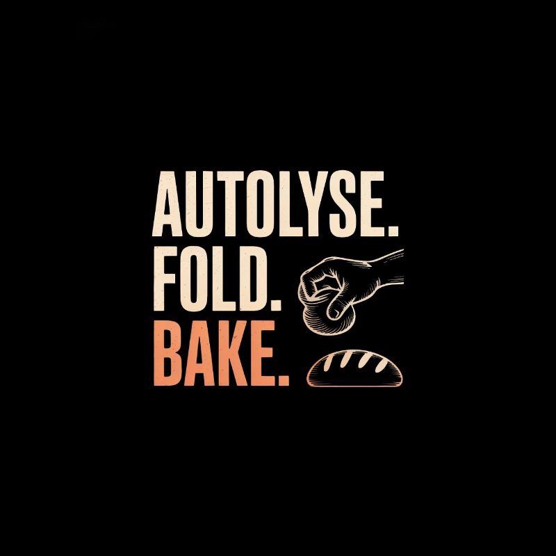 Autolyse Fold Backe Bread Kunst