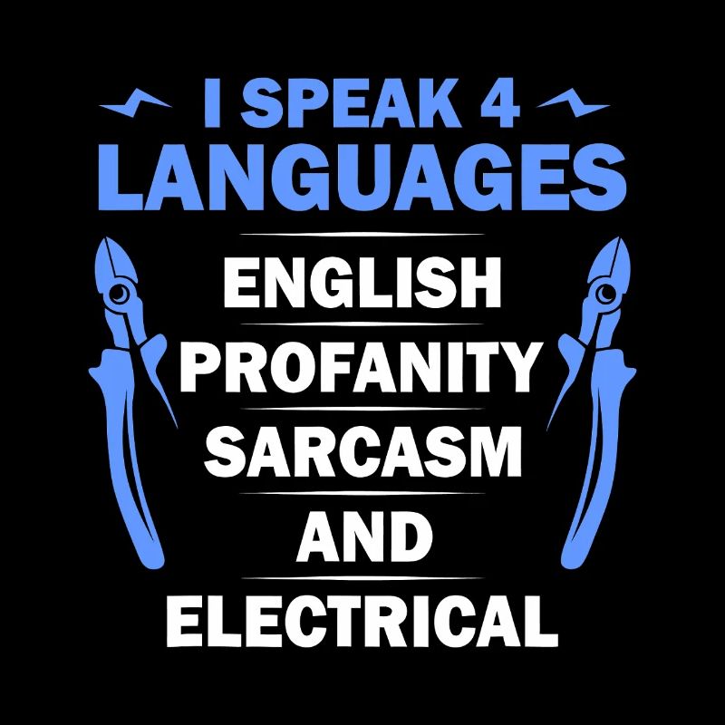 Ich spreche 4 Sprachen Tee