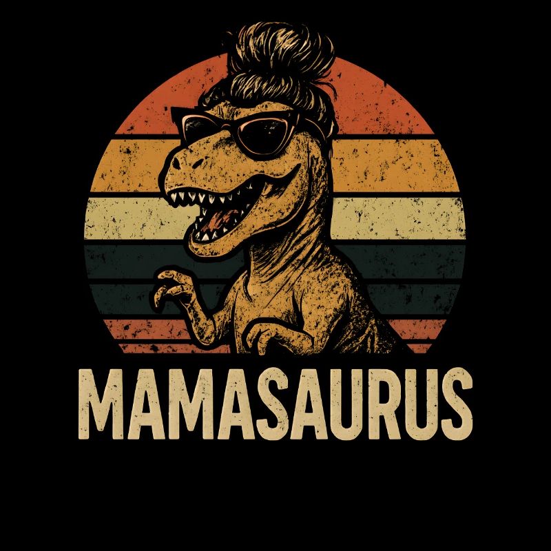 Mamasaurus Mama Mutter Geschenkidee Humor Lustig