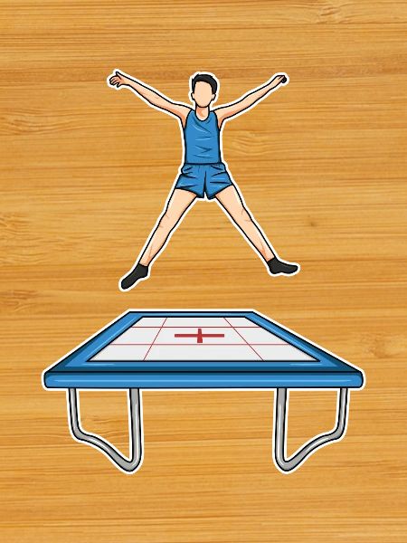 Drôle de Trampoline Kid