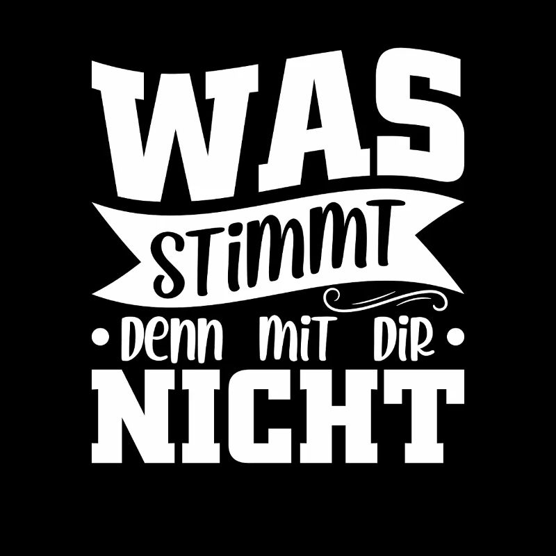 Was stimmt denn mit dir nicht