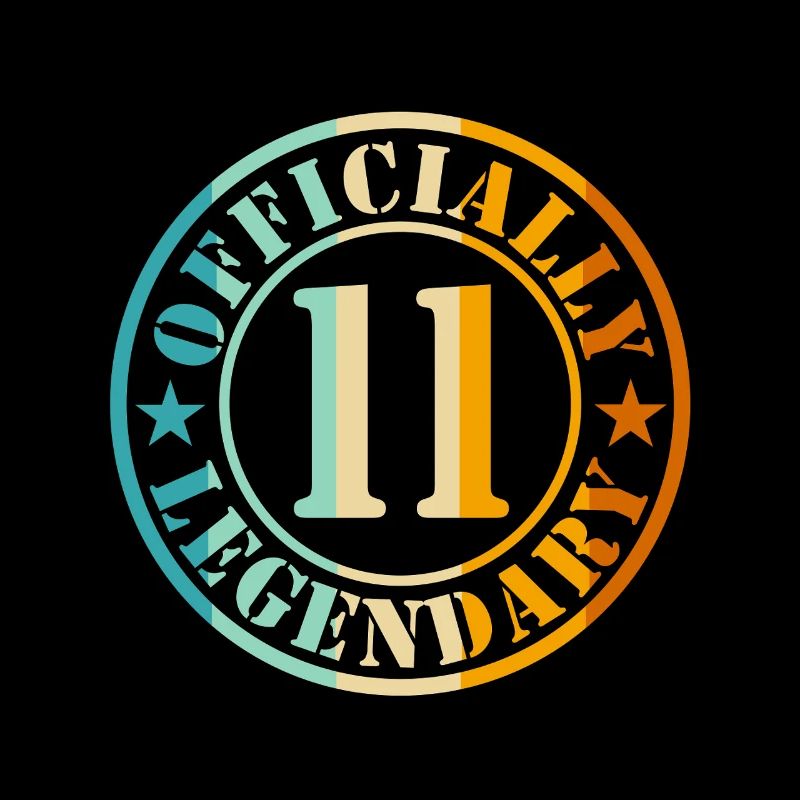 11. Geburtstag Junge Mädchen Legende Level 11