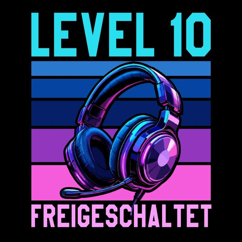 10. Geburtstag Junge Mädchen Legende Level 10