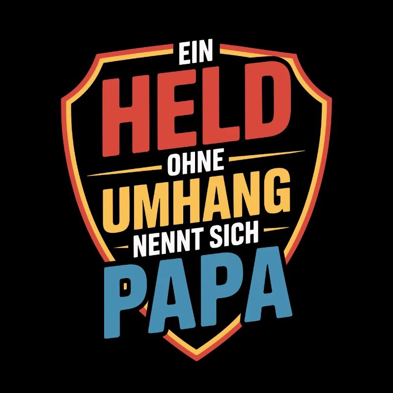 Lustiges Vatertag Geschenk Held Ohne Umhang Papa