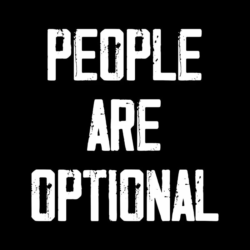 Menschen sind optional
