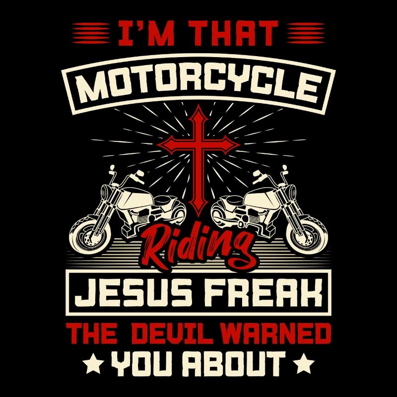 Christian Biker Jesus Freak Motorcycle Design