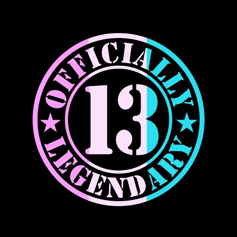 13. Geburtstag Junge Mädchen Legende Level 13