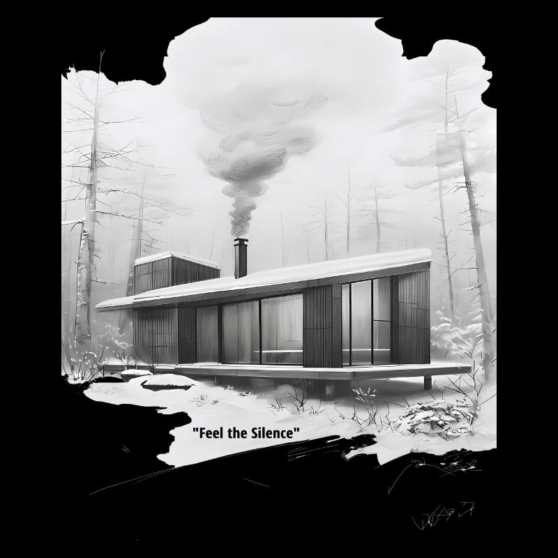 Cabine Moderne Silencieuse d’Hiver