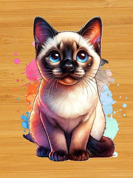 Siamese Cat Gift