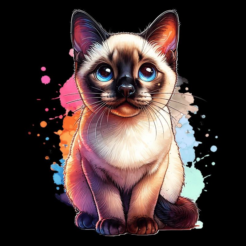 Siamkatze Geschenk