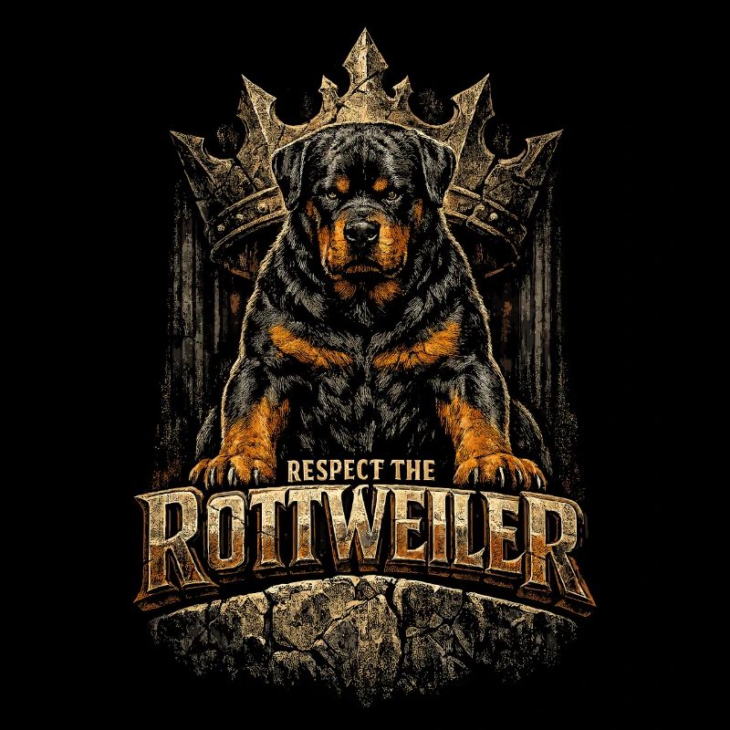 Respect The Rottweiler Hund