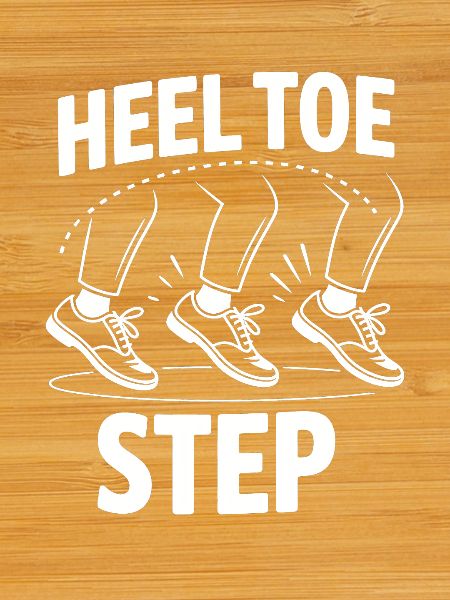 Heel Toe Step Stepptanz Dancer