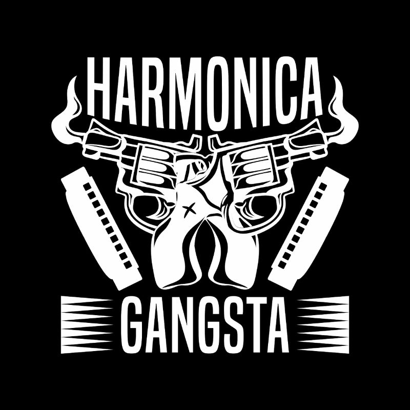 Harmonica Musican Gangsta Harmonica