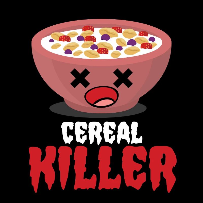 Cereal Killer Frühstück Humor Pun