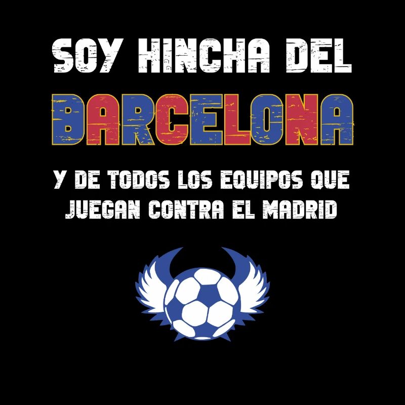 Supporter de football de Barcelone