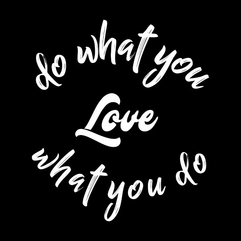Circular Typography: Do What You Love