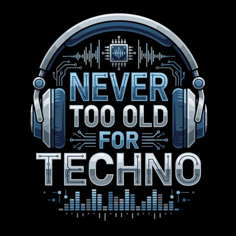 Never Too Old For Techno DJ Music