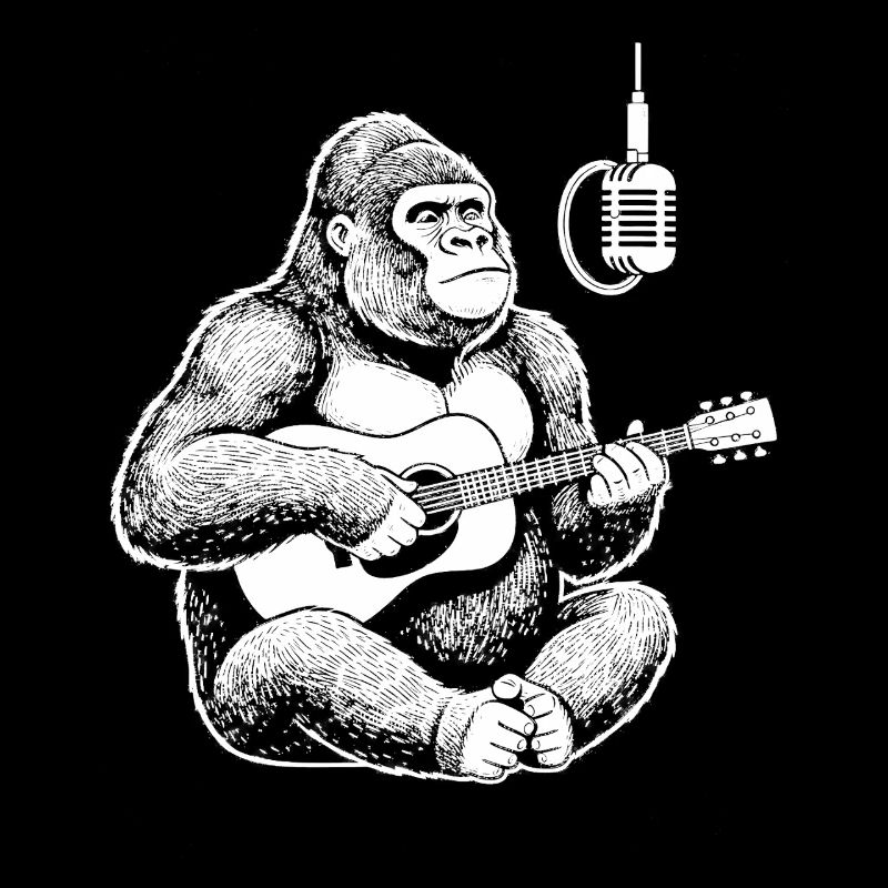 Gorilla Guitar Jam