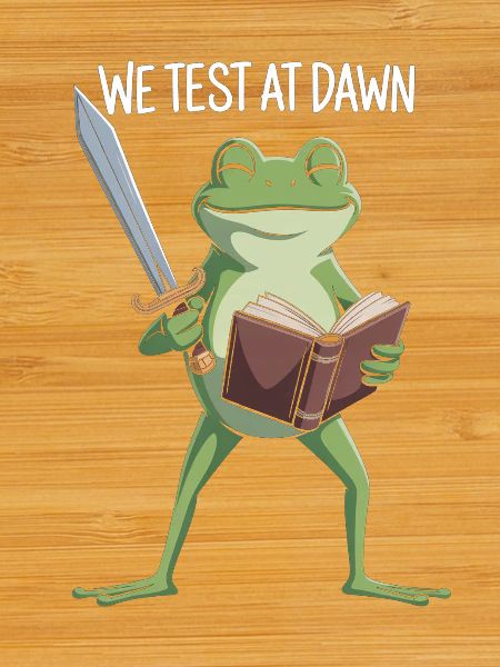 Dawn Test Frog
