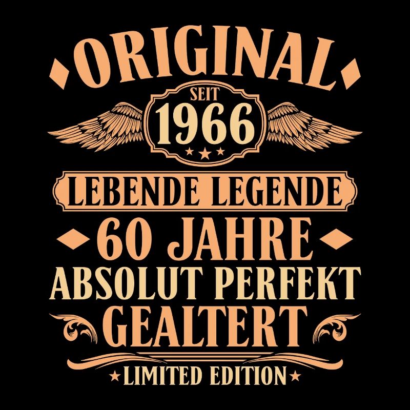 Original 1966 Vintage 60e anniversaire Cadeau