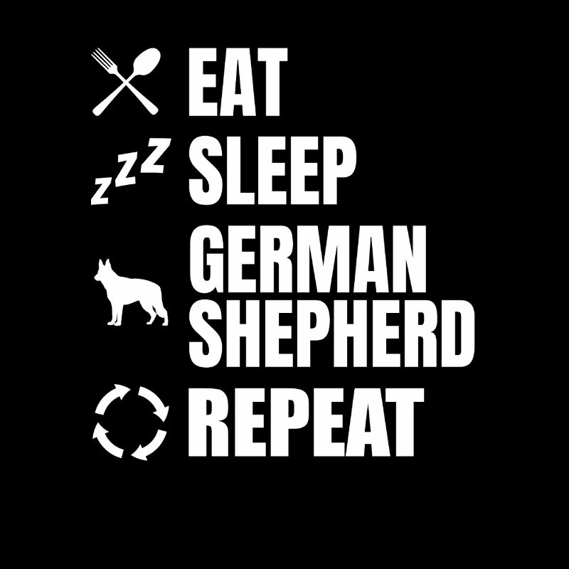 Eat Sleep Shepherd Dog Repeat