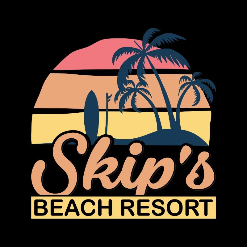 Skip's Beach Resort Tropical Summer Vacation