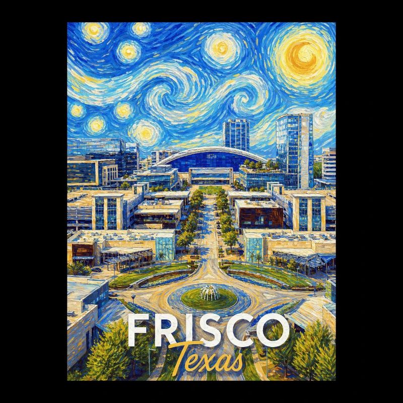 Frisco Texas Starry Night