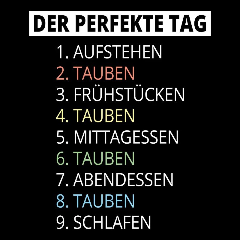 Taubenzüchter Spruch Lustig Taubenflüsterer
