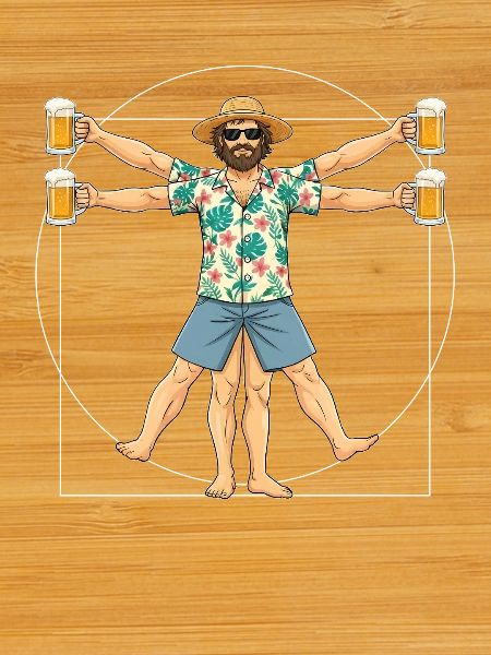Vitruvian Man Beer
