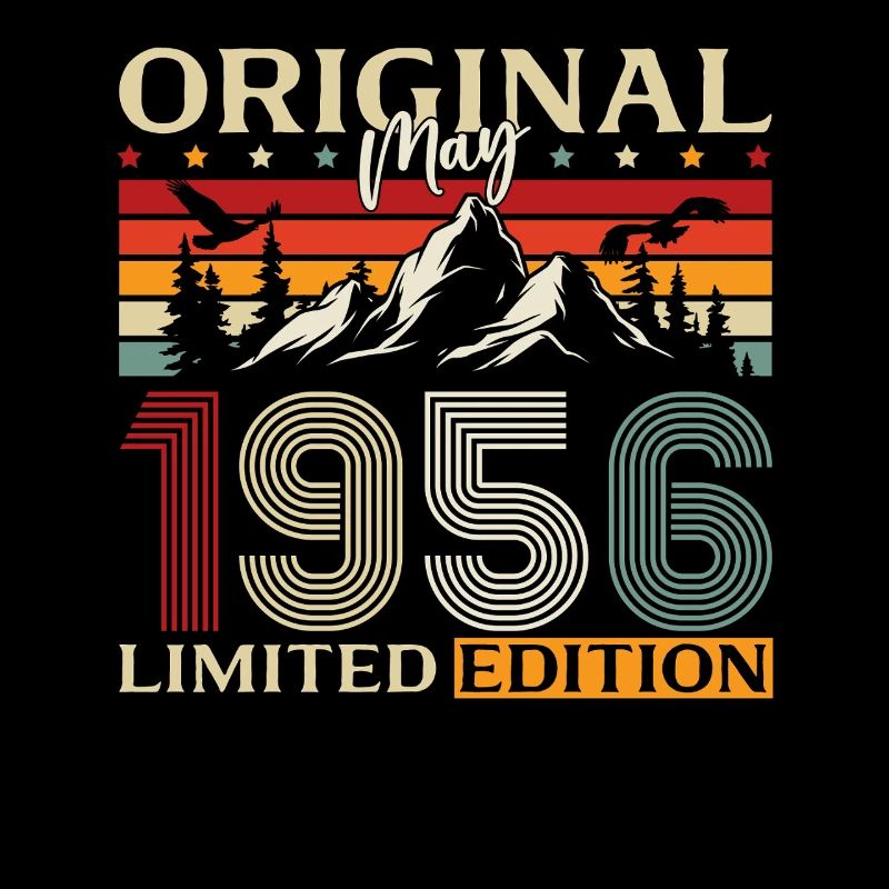 Don du 70e anniversaire Original mai 1956