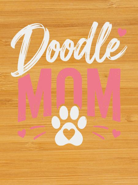 Doodle Mom Paw Heart