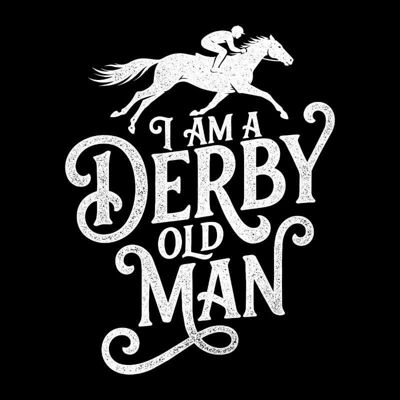 Ich bin ein Derby, alter Mann, lustige Pferderennen