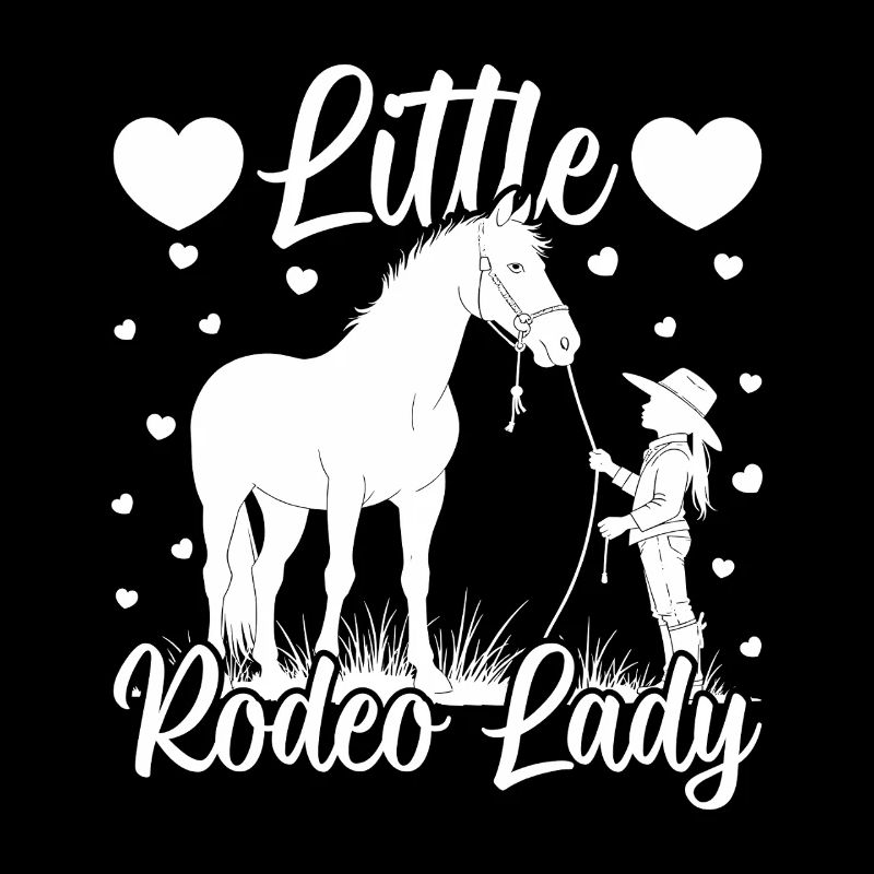 Cheval de rodéo Petite Cowboy de rodéo