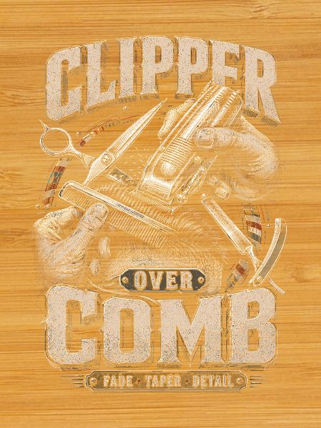 Barber Barbier Clipper Over Comb