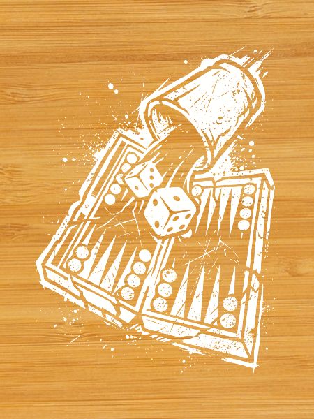 Backgammon | Brettspiel | Geschenk