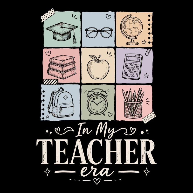 Teacher Era School Shirt