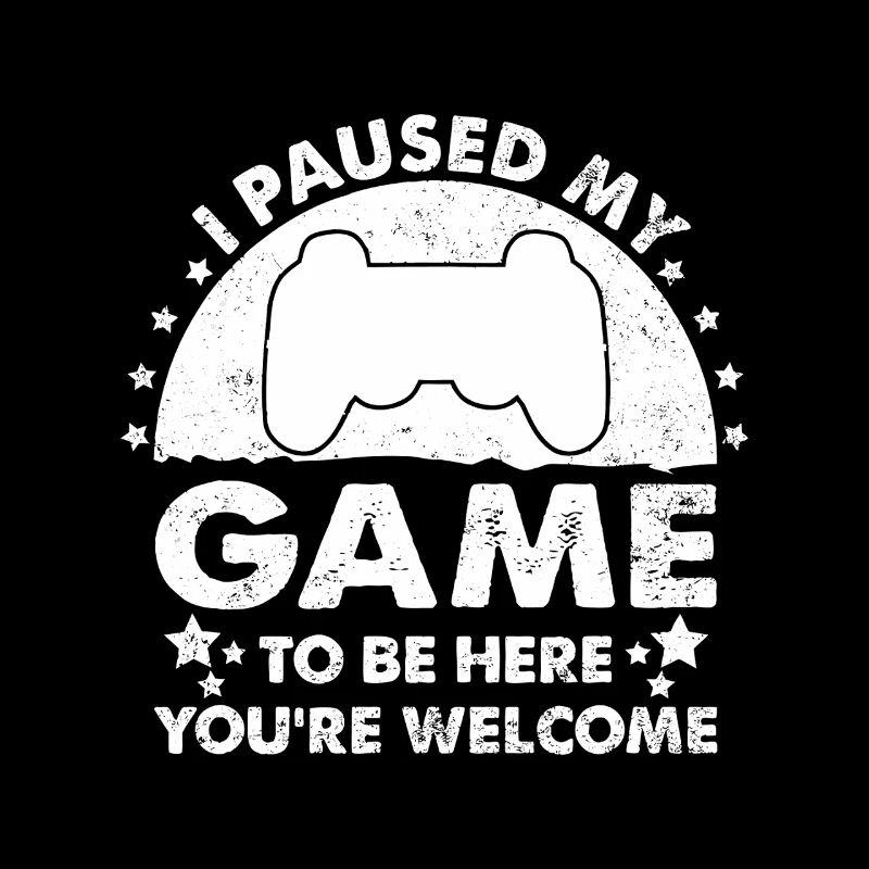 J’ai mis mon jeu en pause pour être ici