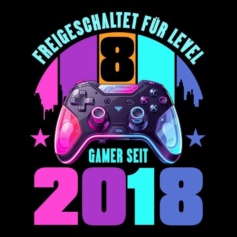 8. Geburtstag Junge Mädchen