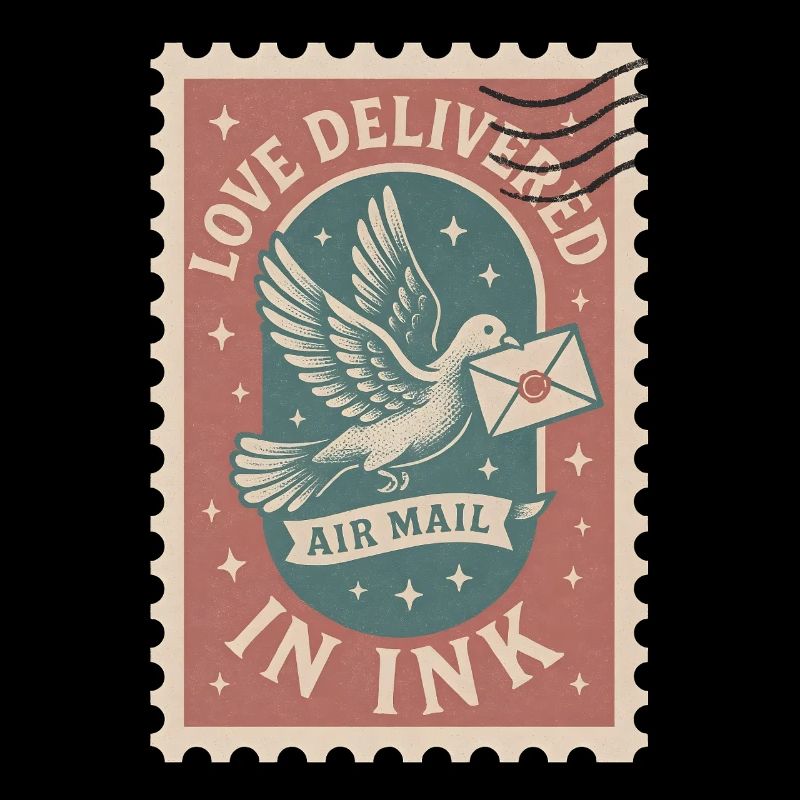 Liebe in Tinte | Air Mail Briefe