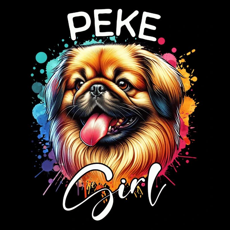 Pekingese Mädchen Pekinese