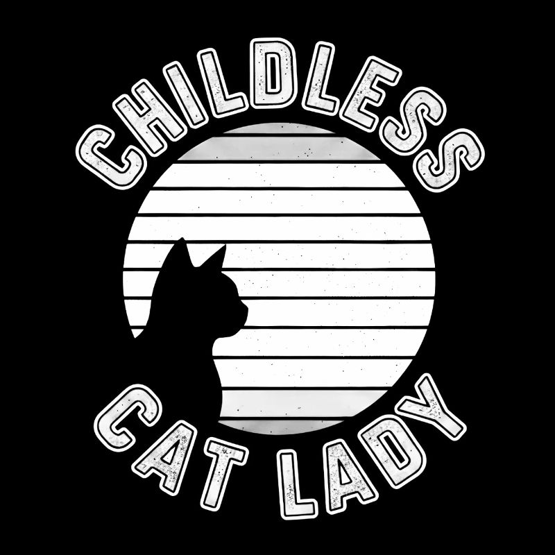 Silhouette de chat Emblème du coucher de soleil