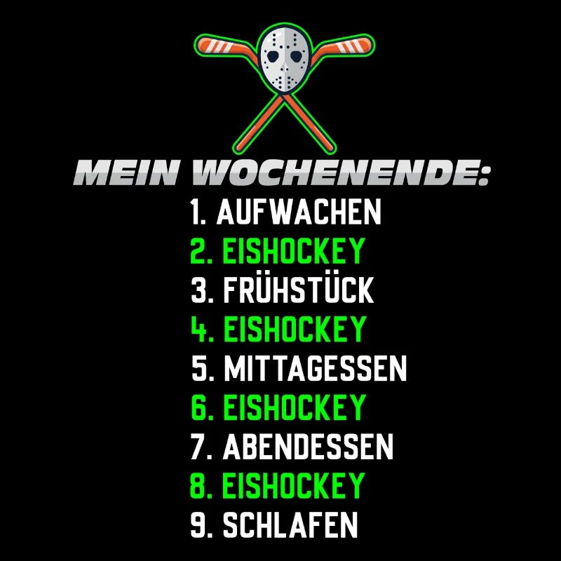Mein Wochenende: Nur Eishockey