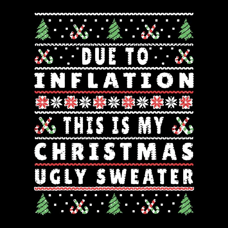 Pull moche de Noël Inflation