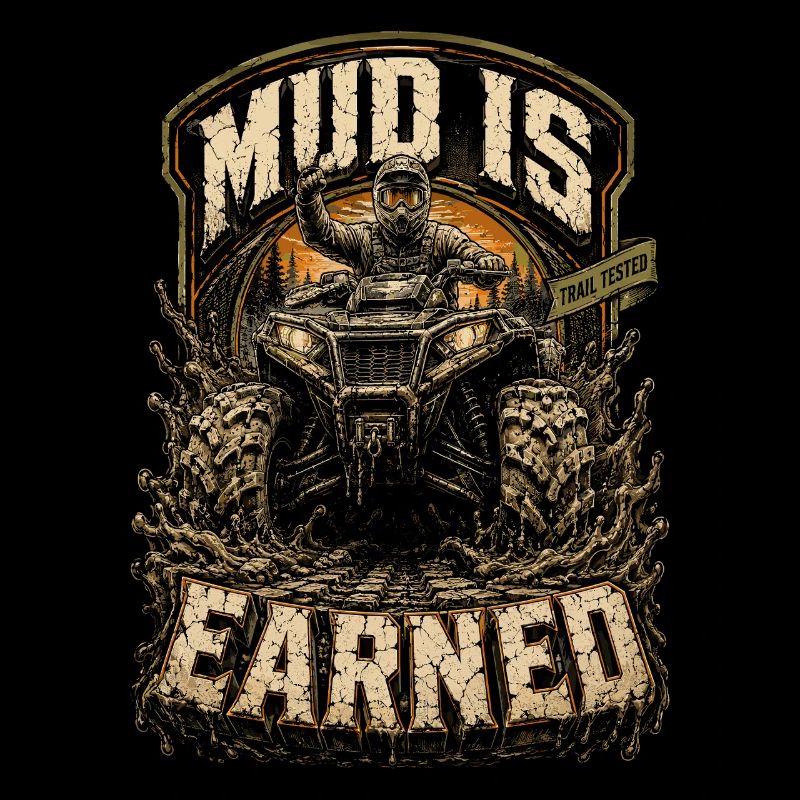ATV Quad Fahren Quads Mud Is Earned