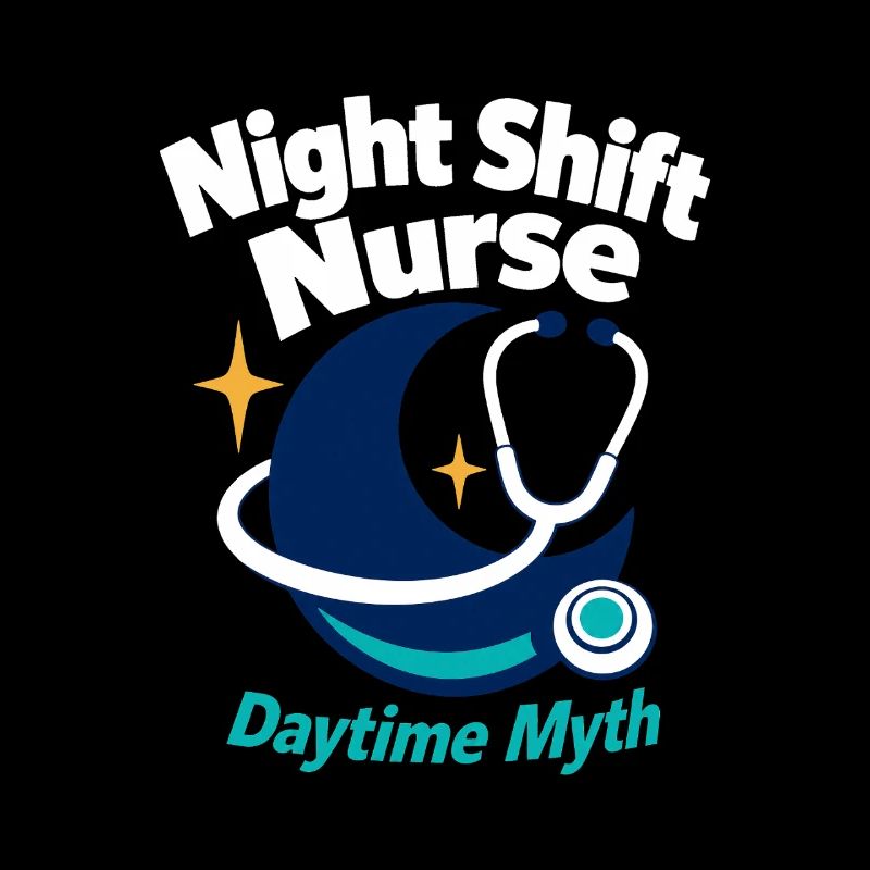 Night Shift Nurse, Daytime Myth Funny Nurse Saying