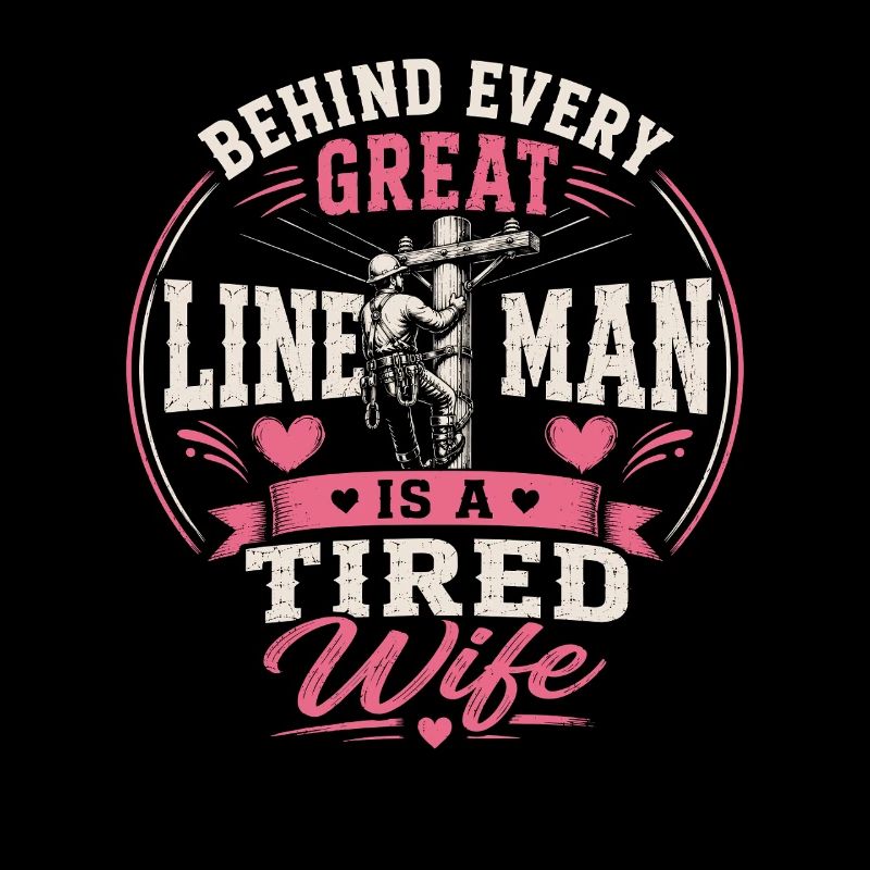 Lineman Love Cable Electricity Technology